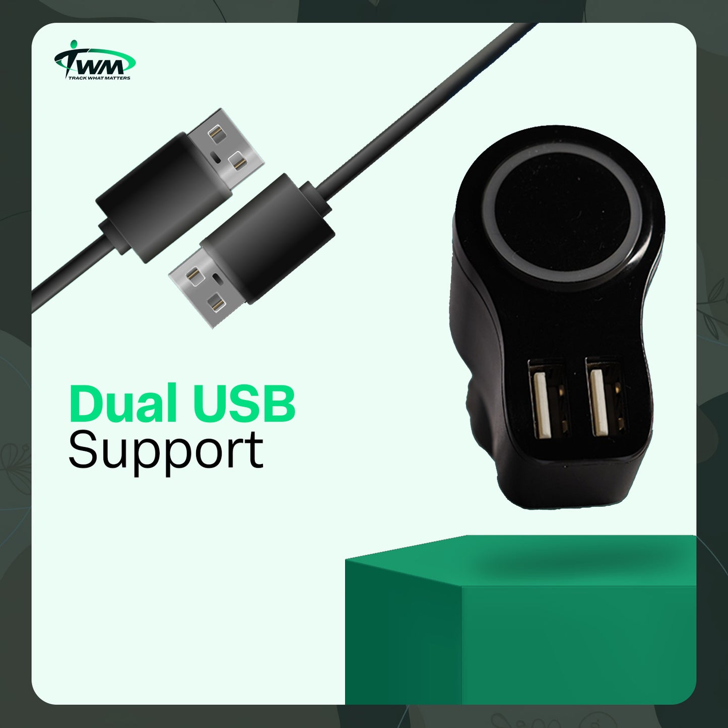 TWM Car Charger With GPS