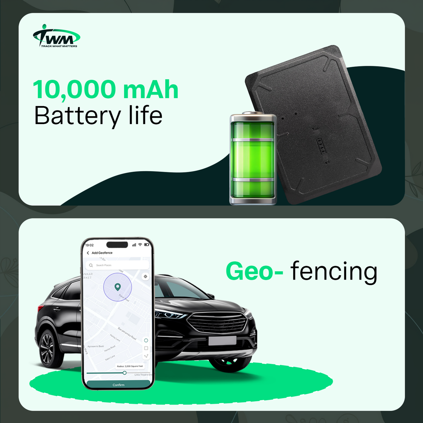 TWM 4G Asset Tracker