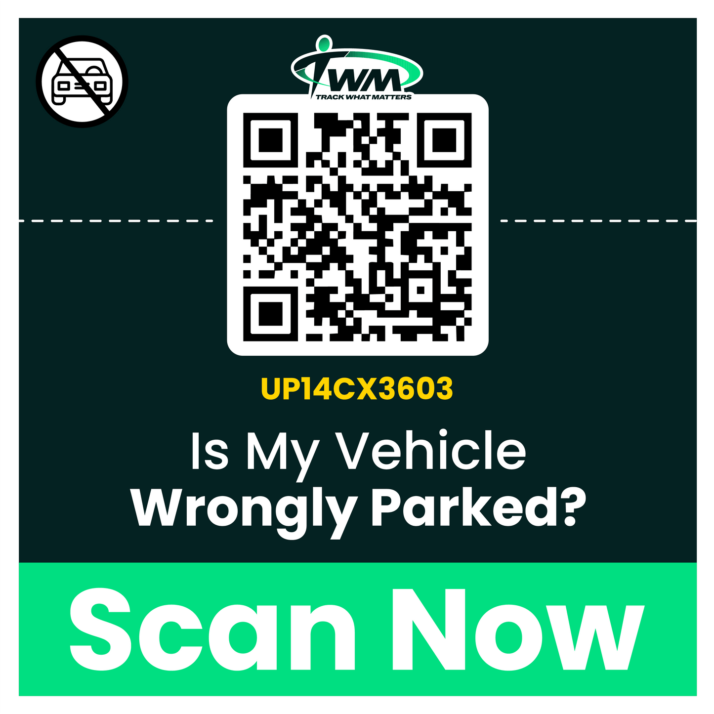 TWM Parking QR Code