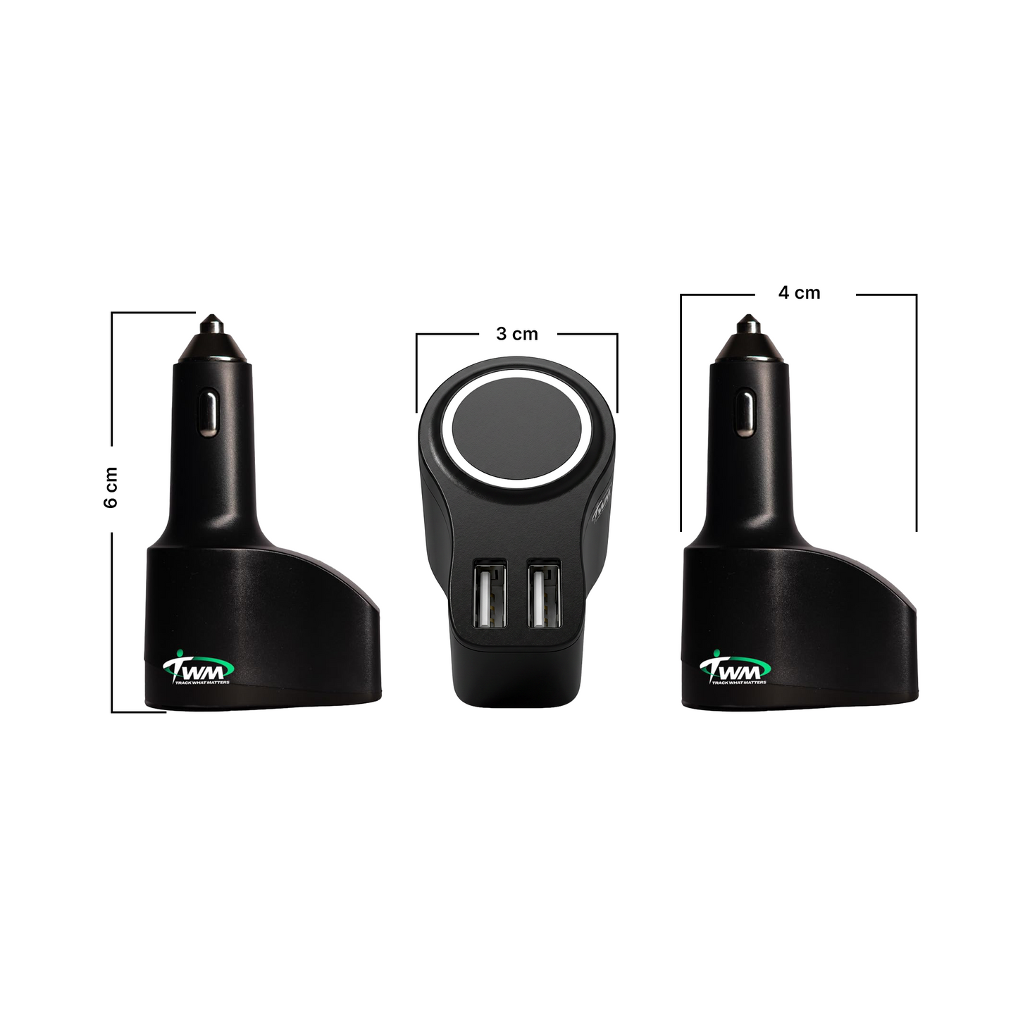 TWM Car Charger With GPS