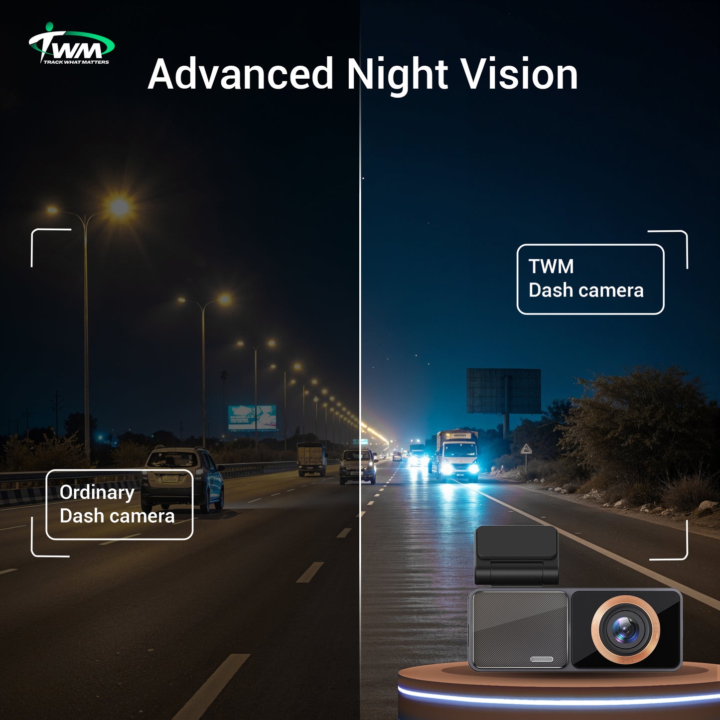 TWM 2K Dash Cam
