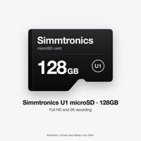 Simmtronics U1 microSD card 128GB (illustration)
