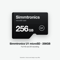 Simmtronics U1 microSD card 256GB (illustration)