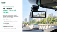 TWM A3 records 4K and 1080p together, with a 3.2 inch screen