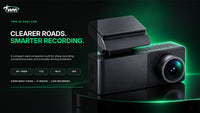 TWM A3 4K dash cam: 4K + 1080p, F1.8 lens, Wi-Fi and GPS