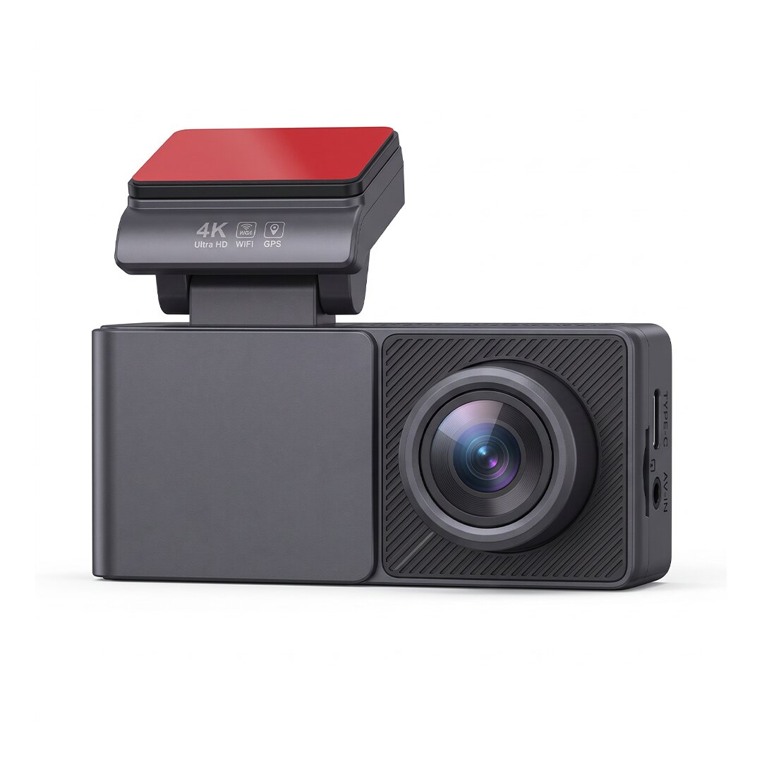 TWM A3 4K dash cam with F1.8 lens and GPS mount