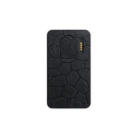 TWM G50 4G magnetic GPS tracker, front view with the magnetic charging port