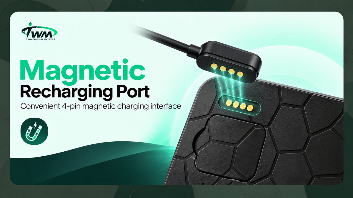 TWM G50 4-pin magnetic charging port and cable