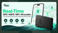 TWM G50 real-time location by GPS, AGPS, Wi-Fi and 4G in the TWM app