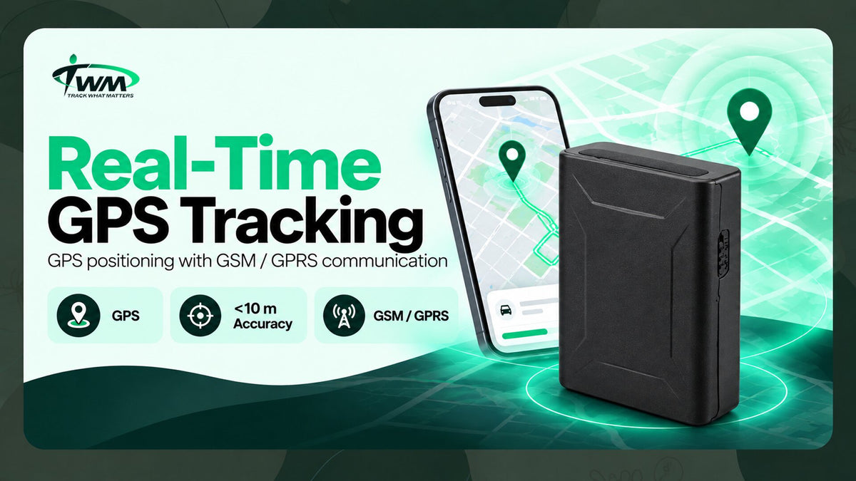 TWM S15 real-time GPS tracking with accuracy under 10 m