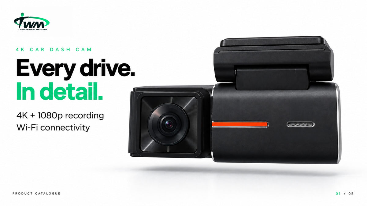 TWM S2 4K car dash cam: 4K + 1080p recording and Wi-Fi